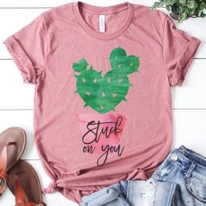 ‘Stuck on Your Cactus Tee